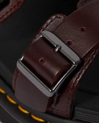 Chanclas Dr Martens Myles Brando Cuero Buckle Para Hombre DR0484S